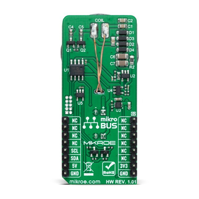 MikroElektronika Qi RX Click Wireless Power Receiver for PIC16F15313
