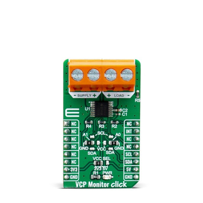 MikroElektronika VCP Monitor Click Power Monitor for NA260AIPWR for Battery Chargers