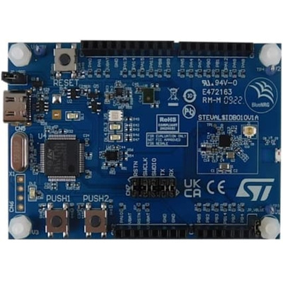 STMicroelectronics Evaluation Platform Based On the BlueNRG-LP System-On-Chip Evaluation Board for BlueNRG-LP
