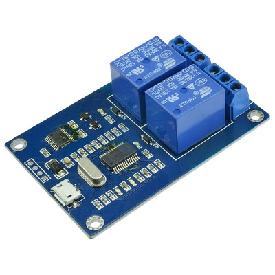 Seeit USB-RELAY02 Relay for Relay Control Card for Arduino, AVR, PIC, Raspberry Pi, TTL