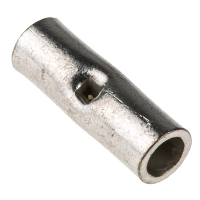 RS PRO Butt Wire Splice Connector, Tin 6 mm²