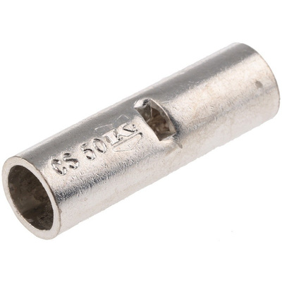 RS PRO Butt Splice Connector, Tin 50 mm²