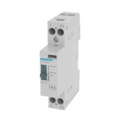 Siemens 5TT Series Contactor, 230 V ac Coil, 2-Pole, 20 A, 1NO + 1NC, 230 V ac