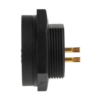 RS PRO, Straight Panel Mount Male Magnetic Connector, Solder Termination