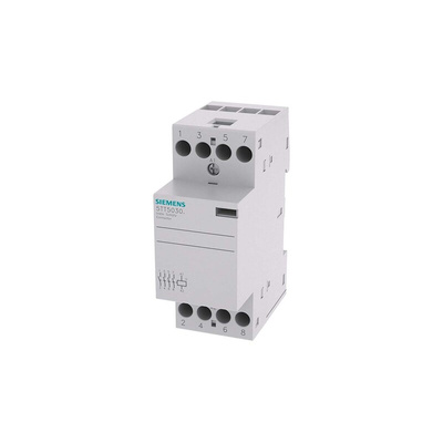 Siemens Contactor, 220 V ac Coil, 4-Pole, 25 A, 4NO