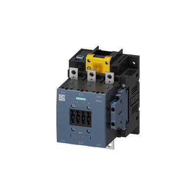 Siemens Contactor, 200 → 277 V ac/dc Coil, 3-Pole, 75 kW, 2NO + 2NC