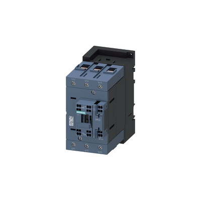 Siemens Contactor, 3-Pole, 37 kW, 1NO + 1NC