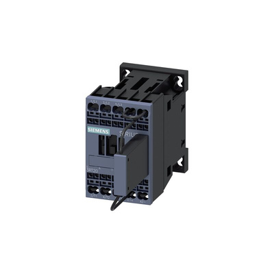 Siemens Contactor, 3-Pole, 5.5 kW, 1NC