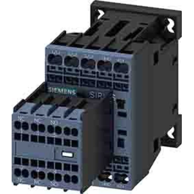 Siemens Contactor, 24 V dc Coil, 3-Pole, 9 A, 4 kW, 2NO + 2NC
