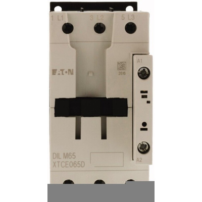 Eaton Contactor, 380400 V Coil, 3-Pole, 170 A, 30 kW