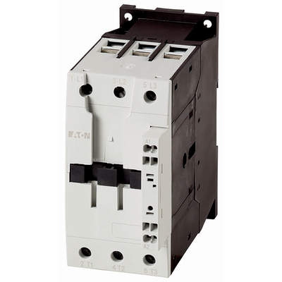 Eaton Contactor, 380400 V Coil, 3-Pole, 170 A, 30 kW