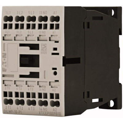 Eaton Contactor, 48 V ac Coil, 3-Pole, 9 A, 4 kW, 1 NO