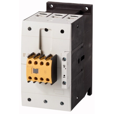 Eaton DILM Series Contactor, 24 V Coil, 3-Pole, 90 kW