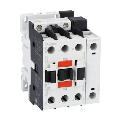 Lovato BF26 Series Contactor, 400 V ac Coil, 4-Pole, 45 A, 51 kW, 2NO And 2NC, 690 V
