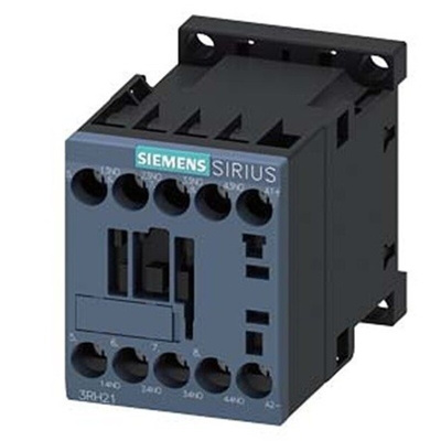 Siemens 3RH2 Series Contactor Relay, 250 V dc Coil, 4-Pole, 10 A, 4NO, 690 V ac