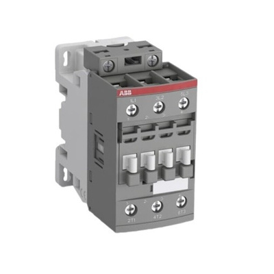 ABB AF Series Contactor, 24 V ac/dc Coil, 3-Pole, 45 A, 11 kW, 3NO, 690 V ac
