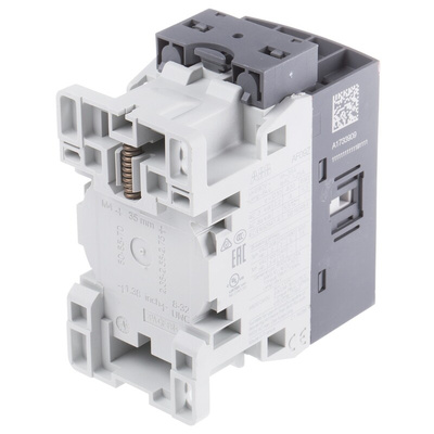 ABB AF Series Contactor, 110 V dc Coil, 3-Pole, 7 A, 4 kW, 3NO, 690 V ac