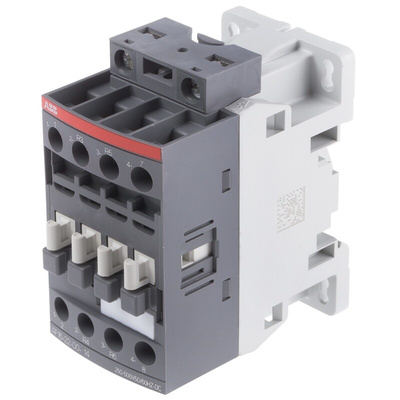 ABB AF Series Contactor, 250 → 500 V ac/dc Coil, 4-Pole, 30 A, 7.5 kW, 2NO + 2NC, 690 V ac