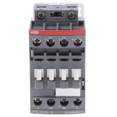 ABB AF Series Contactor, 250 → 500 V ac/dc Coil, 4-Pole, 30 A, 7.5 kW, 2NO + 2NC, 690 V ac