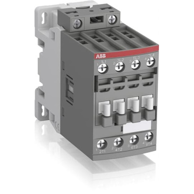 ABB AF Series Contactor, 250 → 500 V ac/dc Coil, 4-Pole, 45 A, 11 kW, 4NO, 690 V ac