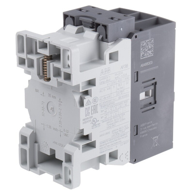 ABB AF Series Contactor, 24 V ac/dc Coil, 3-Pole, 50 A, 18.5 kW, 3NO, 690 V ac