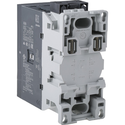 ABB AF Series Contactor, 230 V ac Coil, 3-Pole, 100 A, 22 kW, 3NO, 690 V ac
