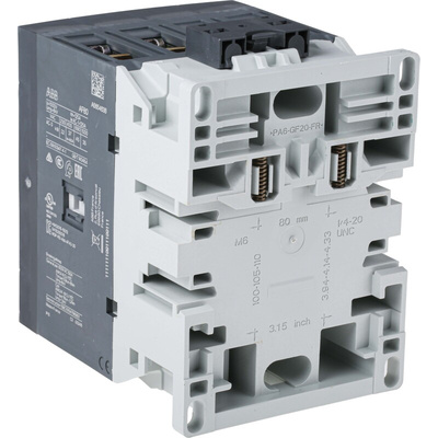 ABB AF Series Contactor, 230 V ac Coil, 4-Pole, 125 A, 37 kW, 4NO, 690 V ac
