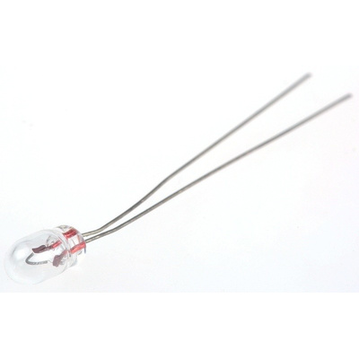 Wire Terminal Indicator Light, Clear, 5 V, 115 mA, 40000h