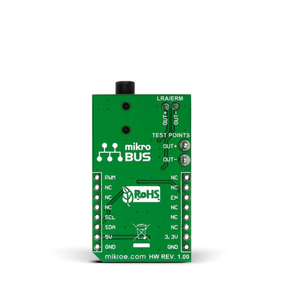 MikroElektronika Haptic Click for DRV2605 for ERM & LRA Vibration Motor