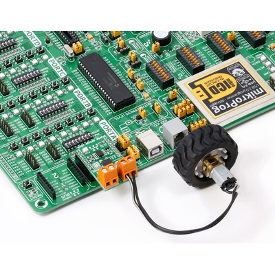 MikroElektronika PWM Driver Click Motor Controller for DMP3010LK3, Si8711CC for DC Motor Speed Control