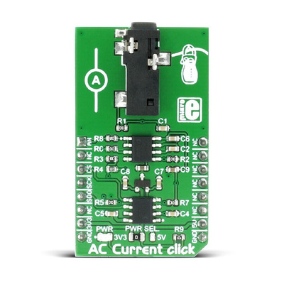 MikroElektronika AC Current Click Current Measurement for MCP3201, MCP607 for Alternating Voltage/Current Source,