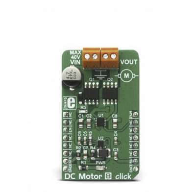 MikroElektronika DC Motor 8 Click for MIC4605 for DC Motor Driver