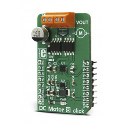 MikroElektronika DC Motor 8 Click for MIC4605 for DC Motor Driver