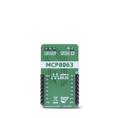 Development Kit Brushless 4 Click for use with Efficient Air Ventilation Systems, Sensorless BLDC Motor Driving, Silent