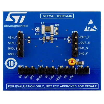 STMicroelectronics ST1PS01AJR 400 mA Nano-Quiescent Synchronous Step-Down Converter Step-Down Converter for ST1PS01