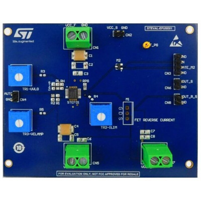 STMicroelectronics STEF01 Fully Programmable Universal Electronic Fuse Electronic Fuse for STEF01