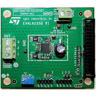 STMicroelectronics Three Phase BLDC Motor Driver Mounting the L6235Q for Three Phase BLDC Motor Driver
