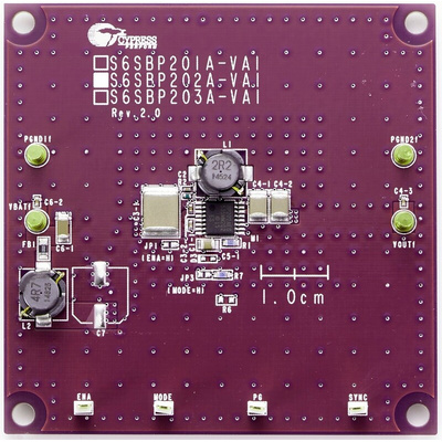 Infineon Evaluation Kit for S6BP202A1F for Automotive Primary Power Block