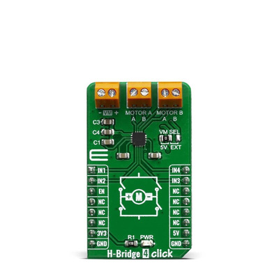 MikroElektronika H-Bridge 4 Click for Mikroe-3887