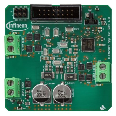 Infineon Evaluation board for Multi MOSFET Driver IC TLE92104-131QX/TLE9210-232QX MOSFET Driver for TLE92104-232QX for