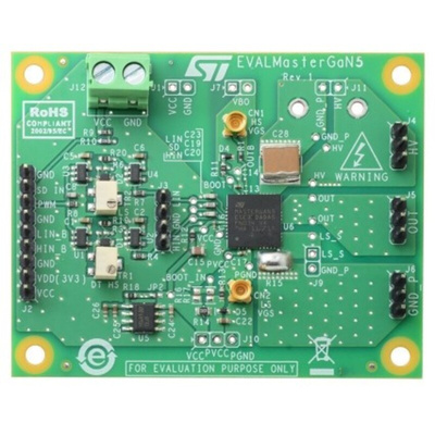 STMicroelectronics Demonstration Board for MASTERGAN5 Half-Bridge Driver for MASTERGAN5 for MASTERGAN5