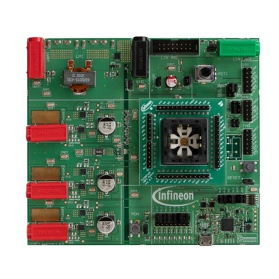Infineon TLE987X EVALB-VQFN 3 Phase Motor Drive for B6-Bridge for BLDC motor drive, MOSFETS, UART for 3-phase
