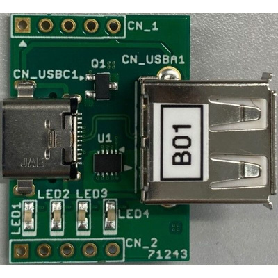 ROHM Type-C Detector For Sink BD91N01NUX EVK Evaluation Kit for BD91N01NUX for Type-C Cable For Evaluation