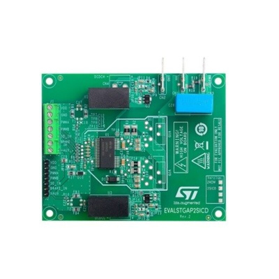 STMicroelectronics Evaluation Board Half-Bridge Driver for STGAP2SiCD Isolated Dual Gate Driver for EVALSTGAP2SICD Gate