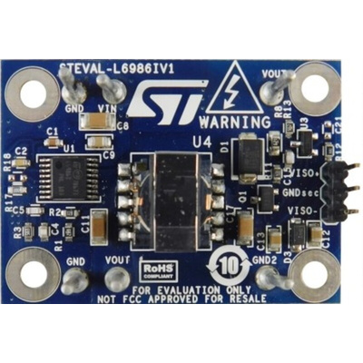 STMicroelectronics Evaluation Board Step-Down Regulator for L6986I