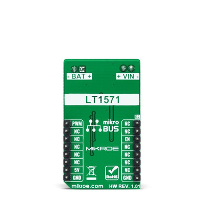 MikroElektronika Charger 16 Click Battery Charger for LT1571 for mikroBUS socket