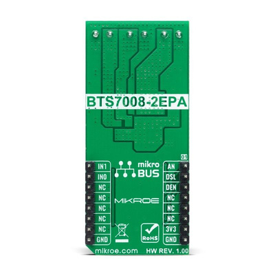 MikroElektronika PROFET 2 Click Protected Switch for BTS70082EPAXUMA1 for mikroBUS socket
