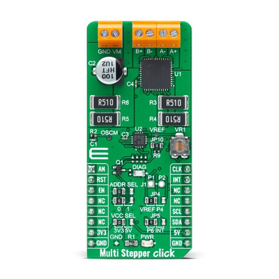 MikroElektronika Multi Stepper Click - TB67S102 Stepper Motor Driver for TB67S102AFNG for Stepper motor