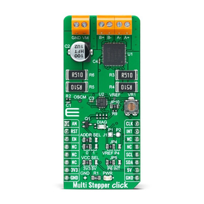 MikroElektronika Multi Stepper Click - TB67S109 Stepper Motor Driver for TB67S109AFTG for Stepper motor