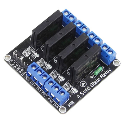 Seeit SSR-RELAY04-HL Relay for Relay Control Card for Arduino, AVR, PIC, Raspberry Pi, TTL